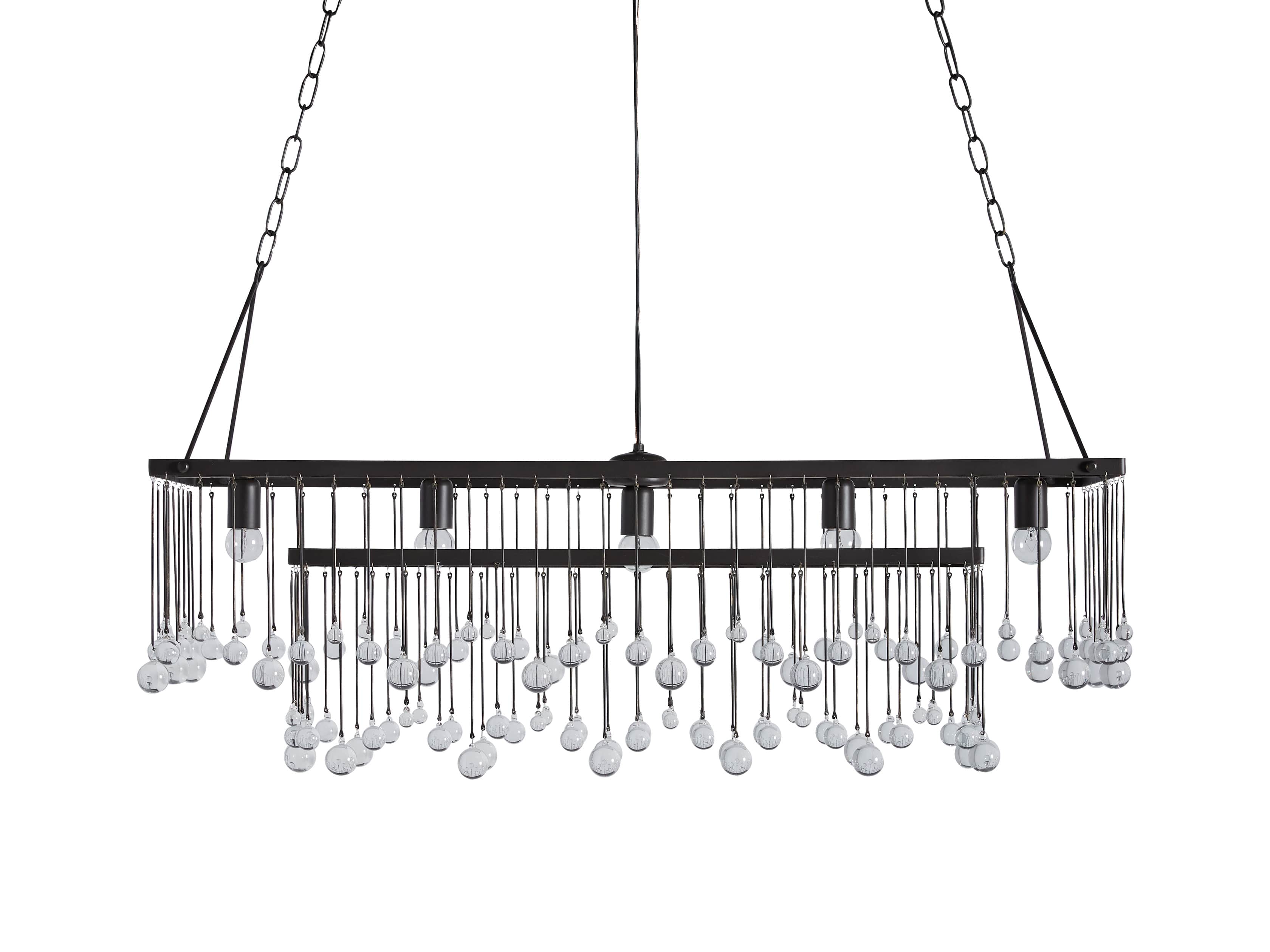 Aubrey Rectangular Chandelier - Zonesus