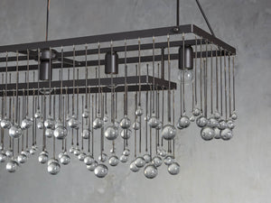 Aubrey Rectangular Chandelier - Zonesus