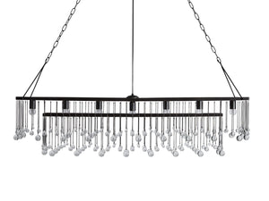 Aubrey Rectangular Chandelier - Zonesus