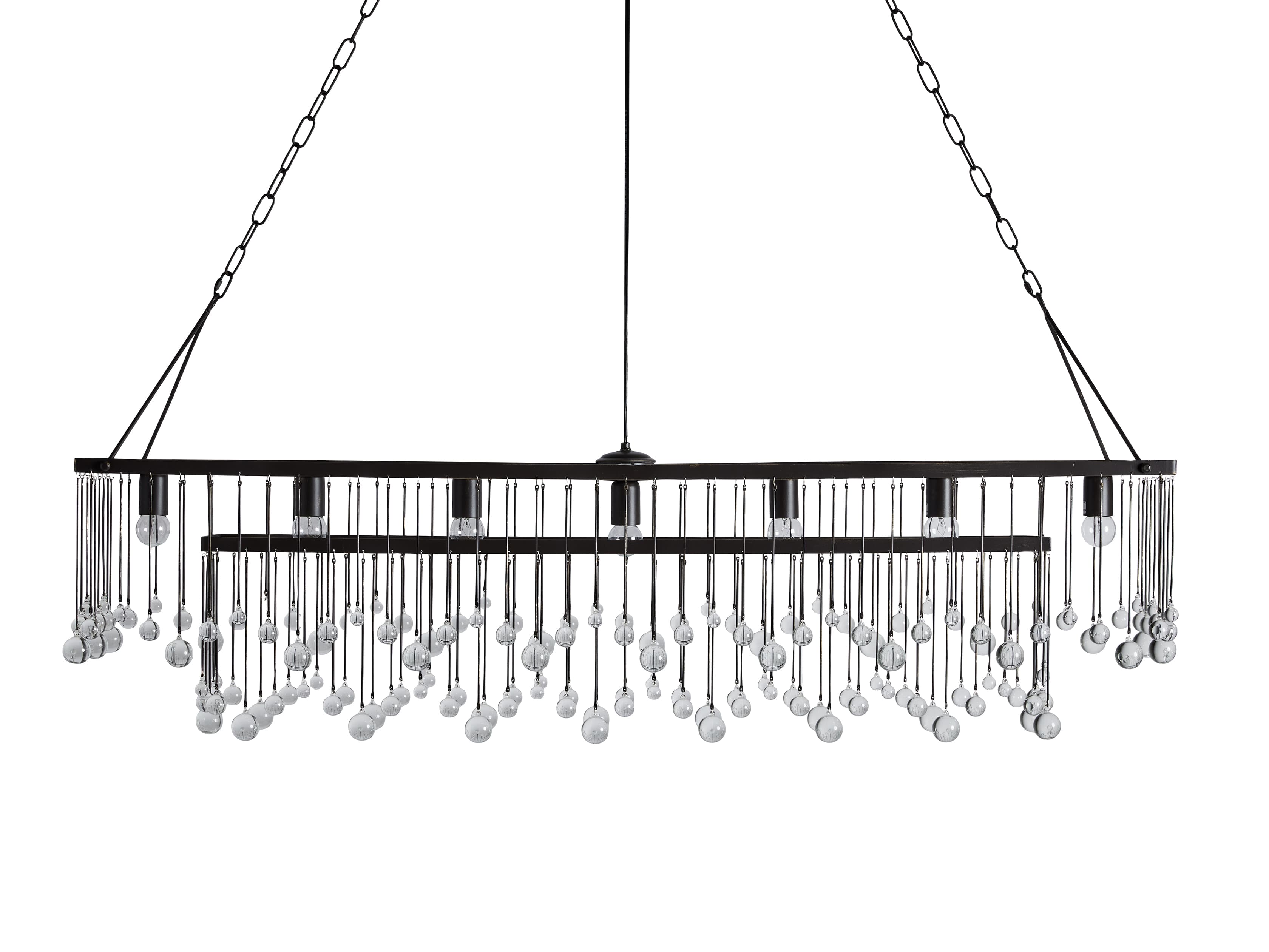 Aubrey Rectangular Chandelier - Zonesus