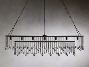 Aubrey Rectangular Chandelier - Zonesus