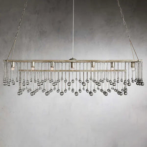 Aubrey Rectangular Chandelier - Zonesus