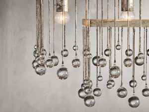 Aubrey Rectangular Chandelier - Zonesus