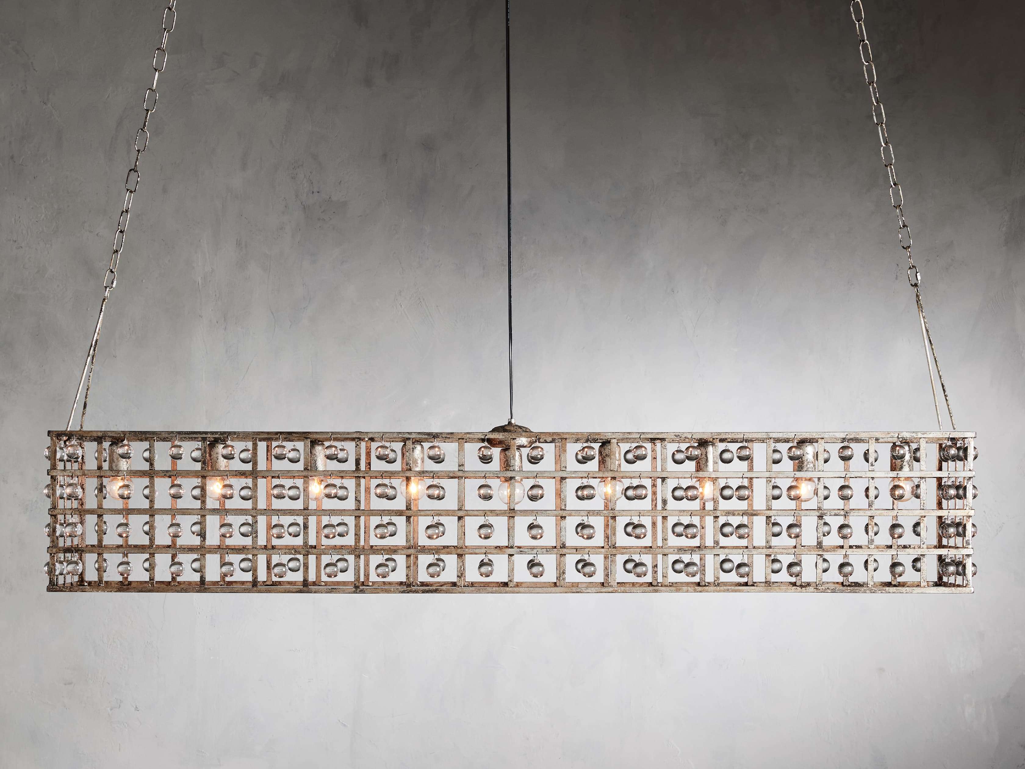 La Cage Rectangular Chandelier - Zonesus