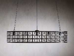 La Cage 5-Light Oval Chandelier - Zonesus