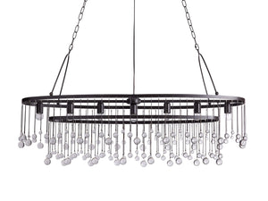 Aubrey 7 Light Oval Chandelier - Zonesus