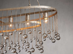 Aubrey 7 Light Oval Chandelier - Zonesus