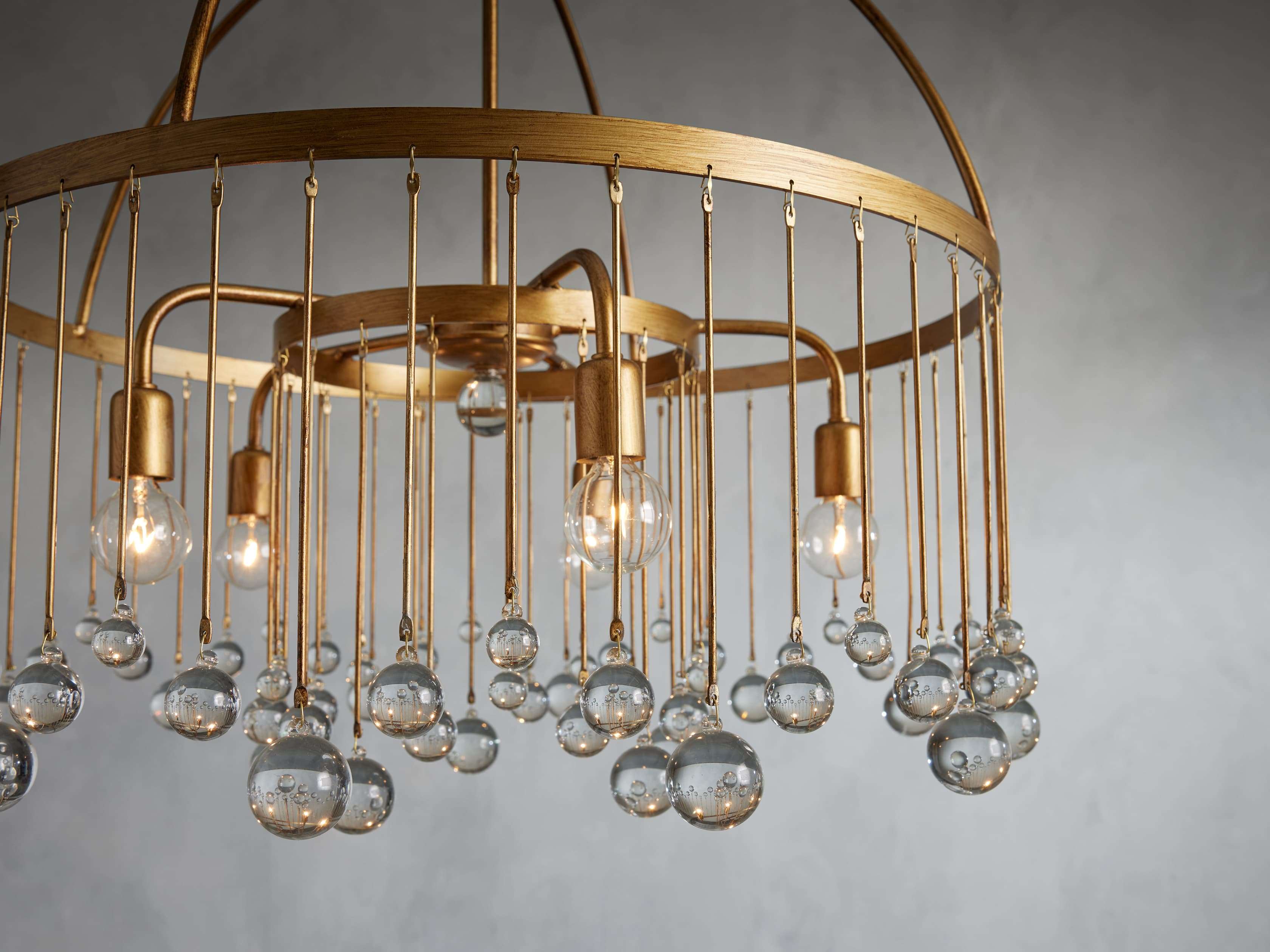 Aubrey Round Chandelier - Zonesus