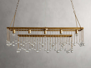 Aubrey Rectangular Chandelier - Zonesus