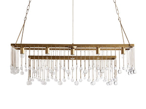 Aubrey Rectangular Chandelier - Zonesus