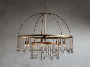 Aubrey 8-Light Round Chandelier - Zonesus