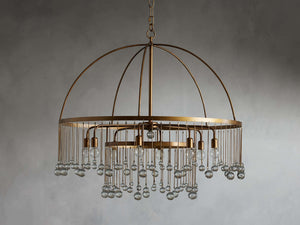 Aubrey 8-Light Round Chandelier - Zonesus