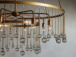 Aubrey 8-Light Round Chandelier - Zonesus