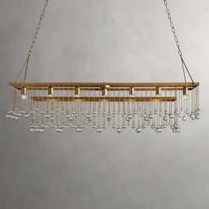 Aubrey Rectangular Chandelier - Zonesus