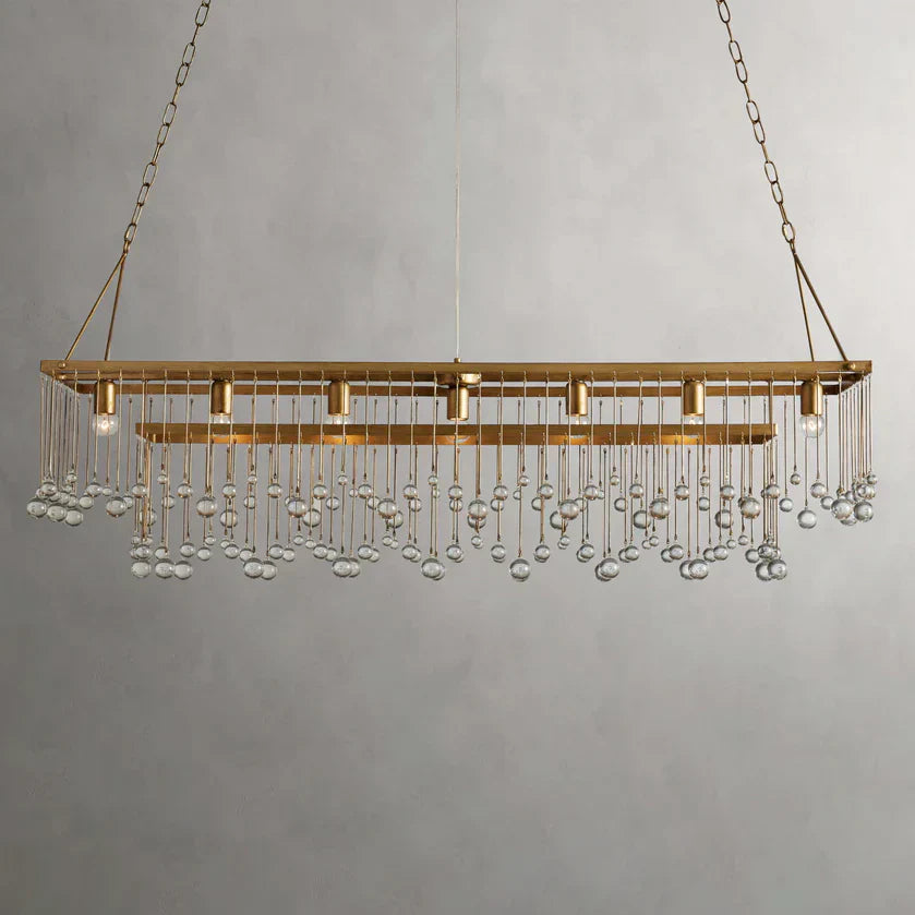 Aubrey Rectangular Chandelier - Zonesus