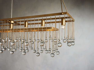 Aubrey Rectangular Chandelier - Zonesus
