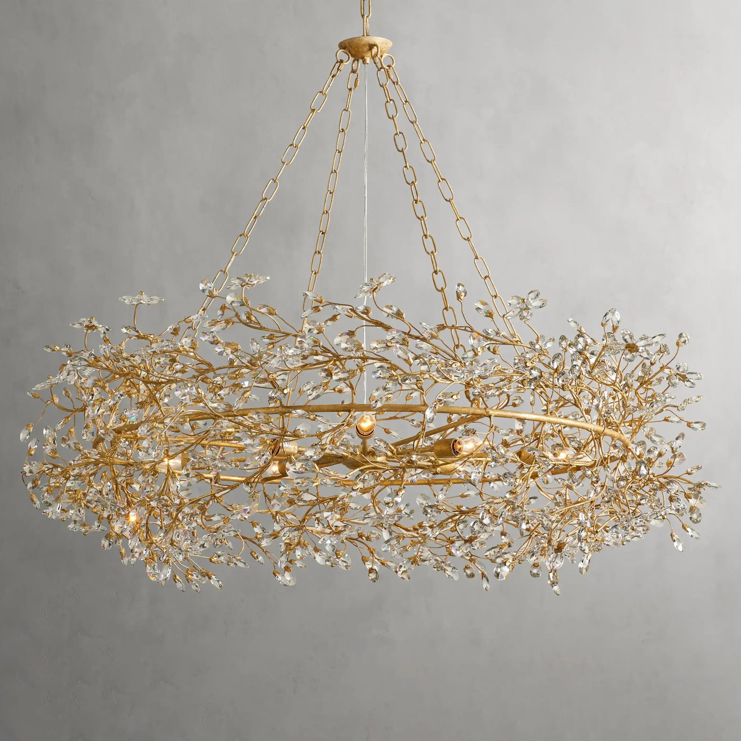 Fiore Crown Chandelier - Zonesus