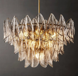 Petal Glass Large Pendant 32"D - Zonesus