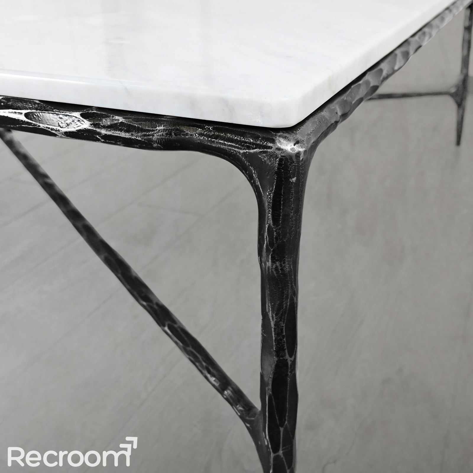 Thaddeo Rectangle Marble Coffee Table - Zonesus