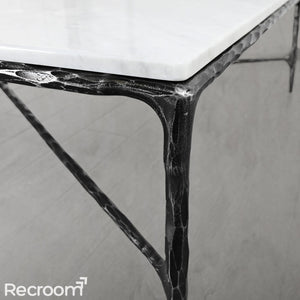 Thaddeo Rectangle Marble Coffee Table - Zonesus