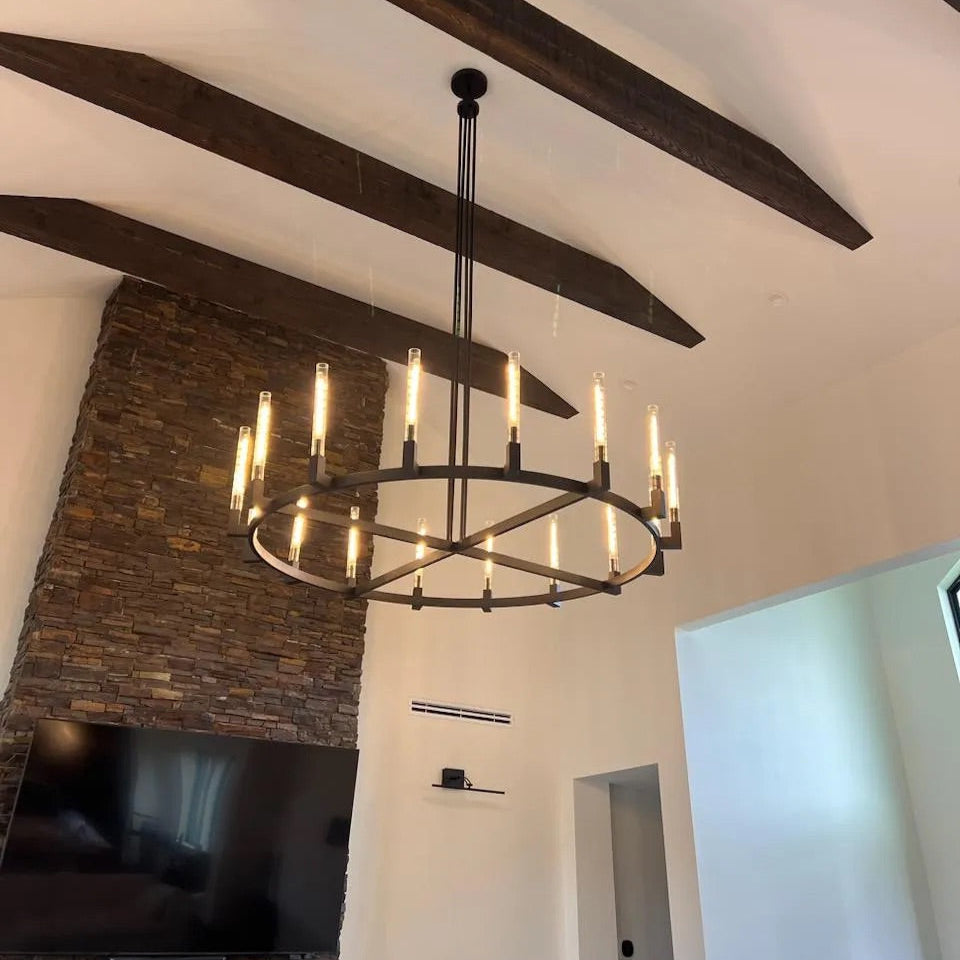 Cannel Round Chandelier 60" - Zonesus