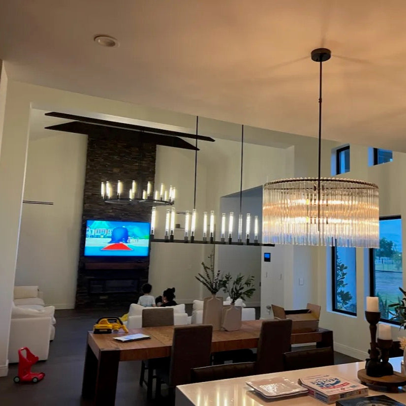 Cannel Round Chandelier 60" - Zonesus