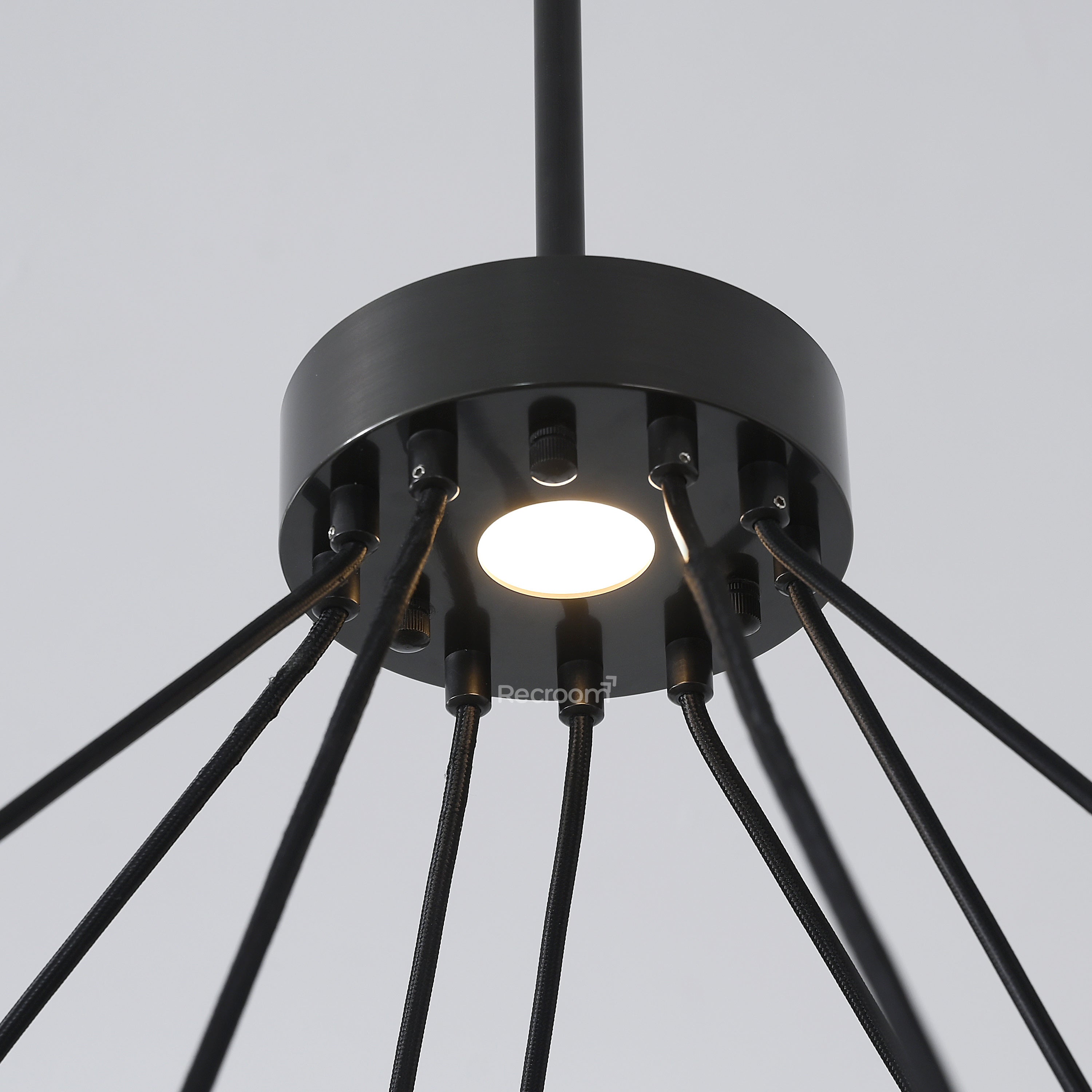 Eclitant Two-Tier Round Chandelier 60" - Zonesus