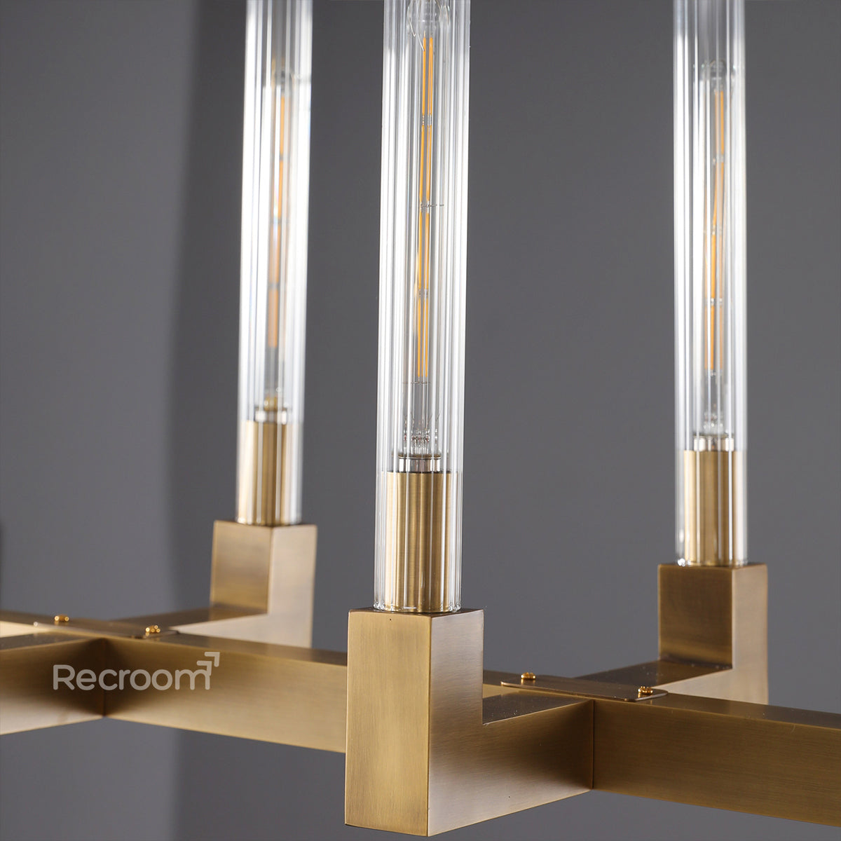 Cannel Linear Chandelier 67" - Zonesus