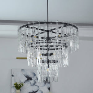 Marige Tiered Round Chandelier 36“ 48” 60“ - Zonesus