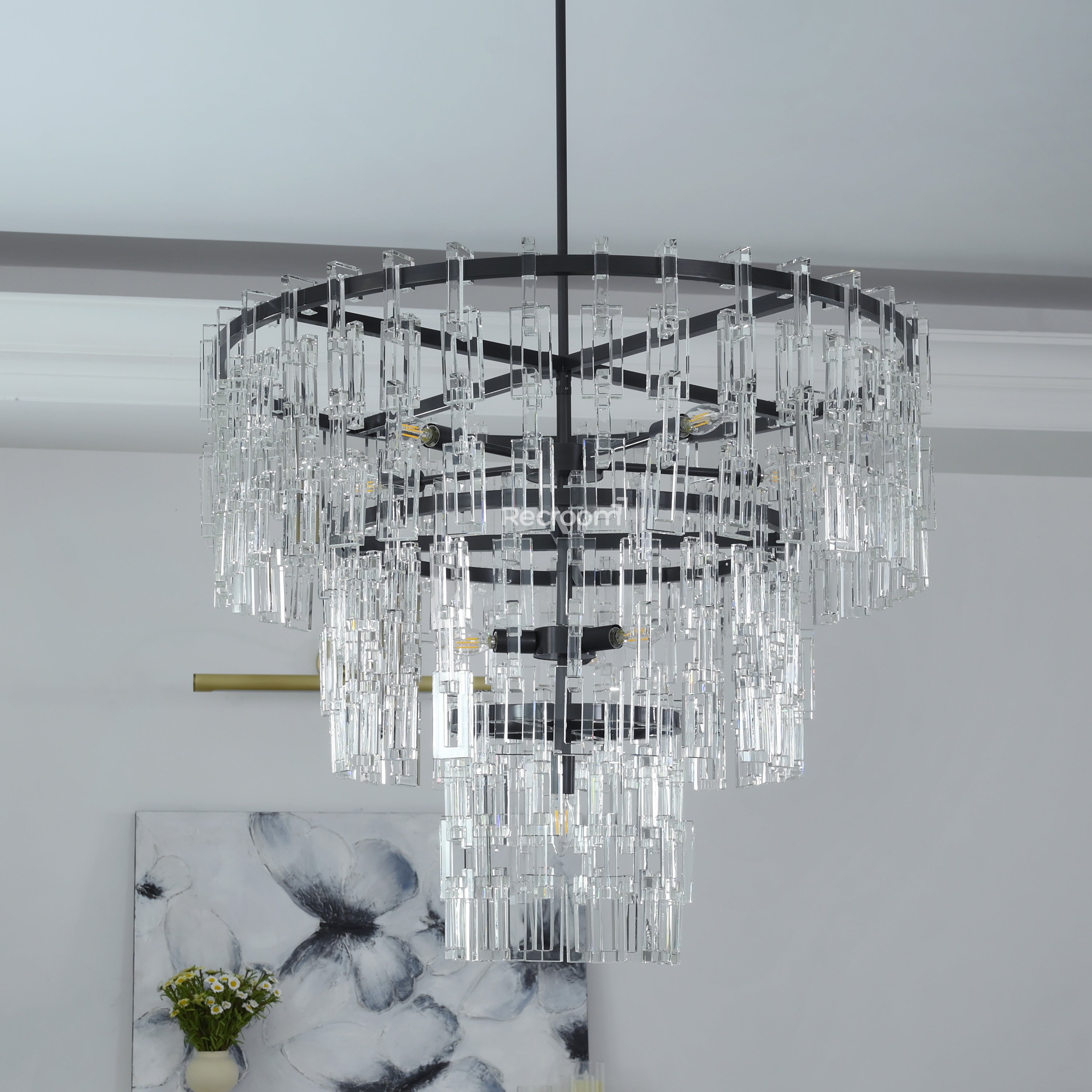 Marige Tiered Round Chandelier 36“ 48” 60“ - Zonesus