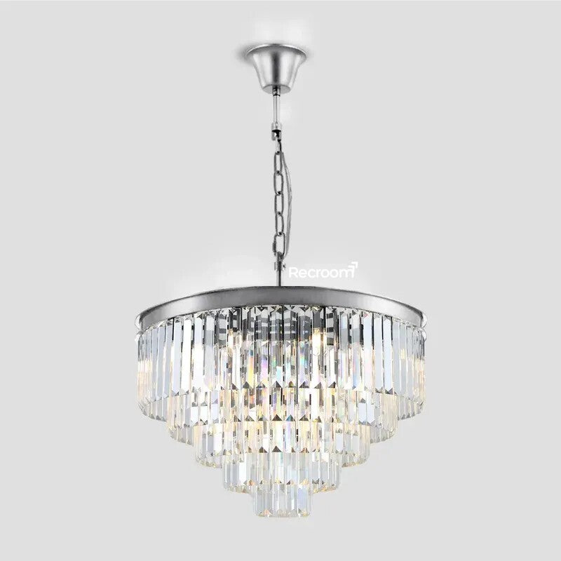 Odean Round Chandelier 20" 32" 44" Tiers - Zonesus