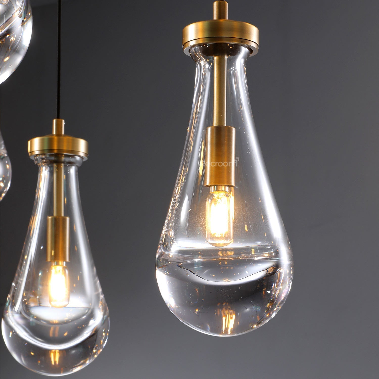 Raindrop Linear Chandelier 72" - Zonesus