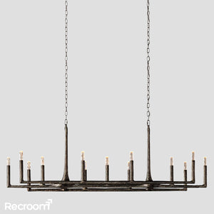 Thaddeus Linear Chandelier 54" 72" - Zonesus