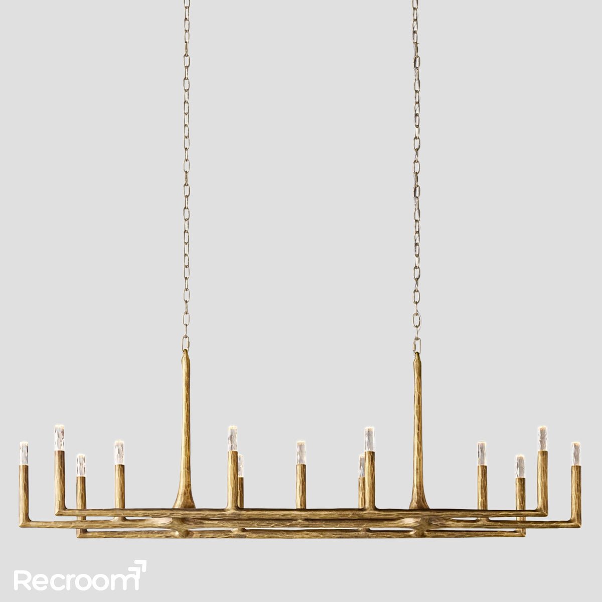 Thaddeus Linear Chandelier 54" 72" - Zonesus