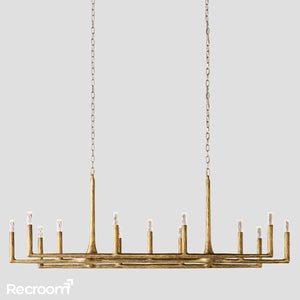 Thaddeus Linear Chandelier 54" 72" - Zonesus