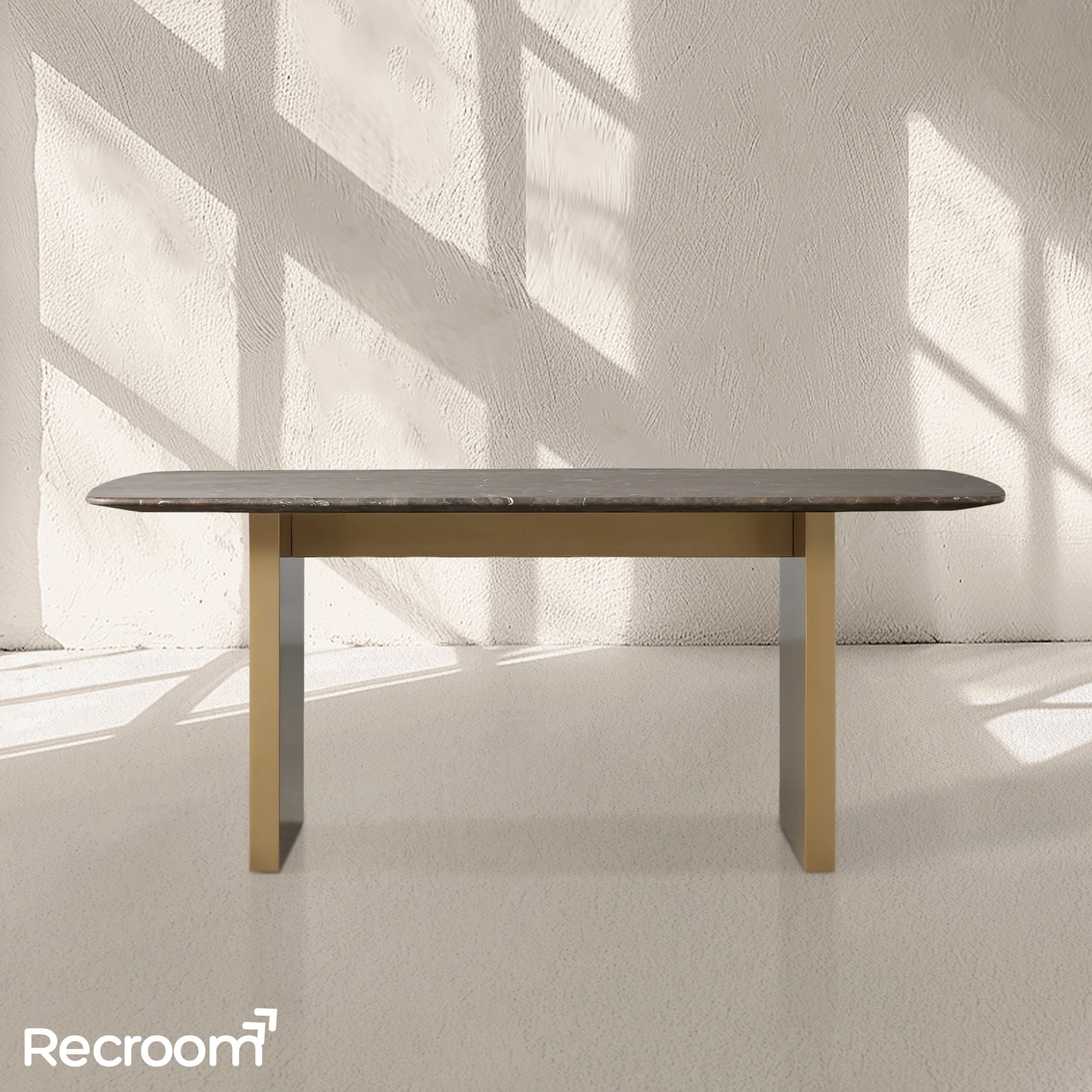 San Germani Stone Dining Table with Clement Base - Zonesus