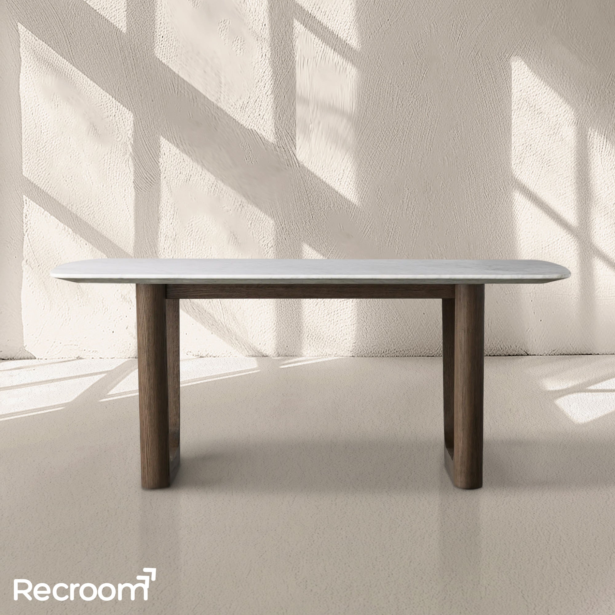San Germani Stone Dining Table with Rennes Base - Zonesus