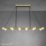 Eclitant Rectangular Chandelier 72" - Zonesus