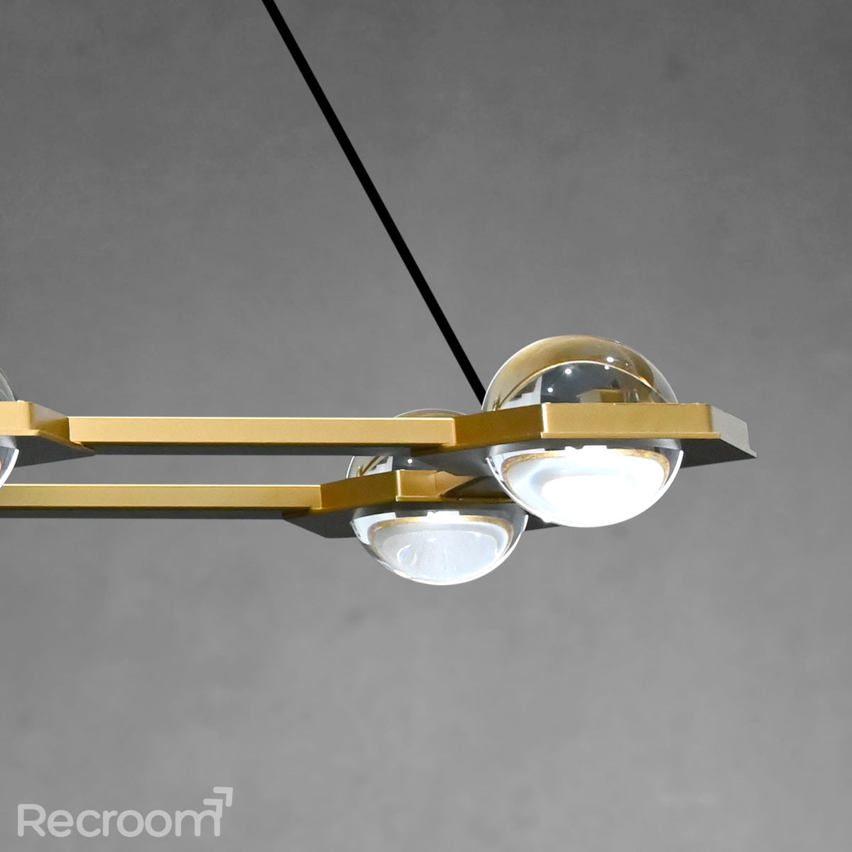 Eclitant Rectangular Chandelier 72" - Zonesus