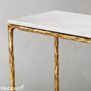 Thaddeo Rectangle Marble Console 60" 72" - Zonesus