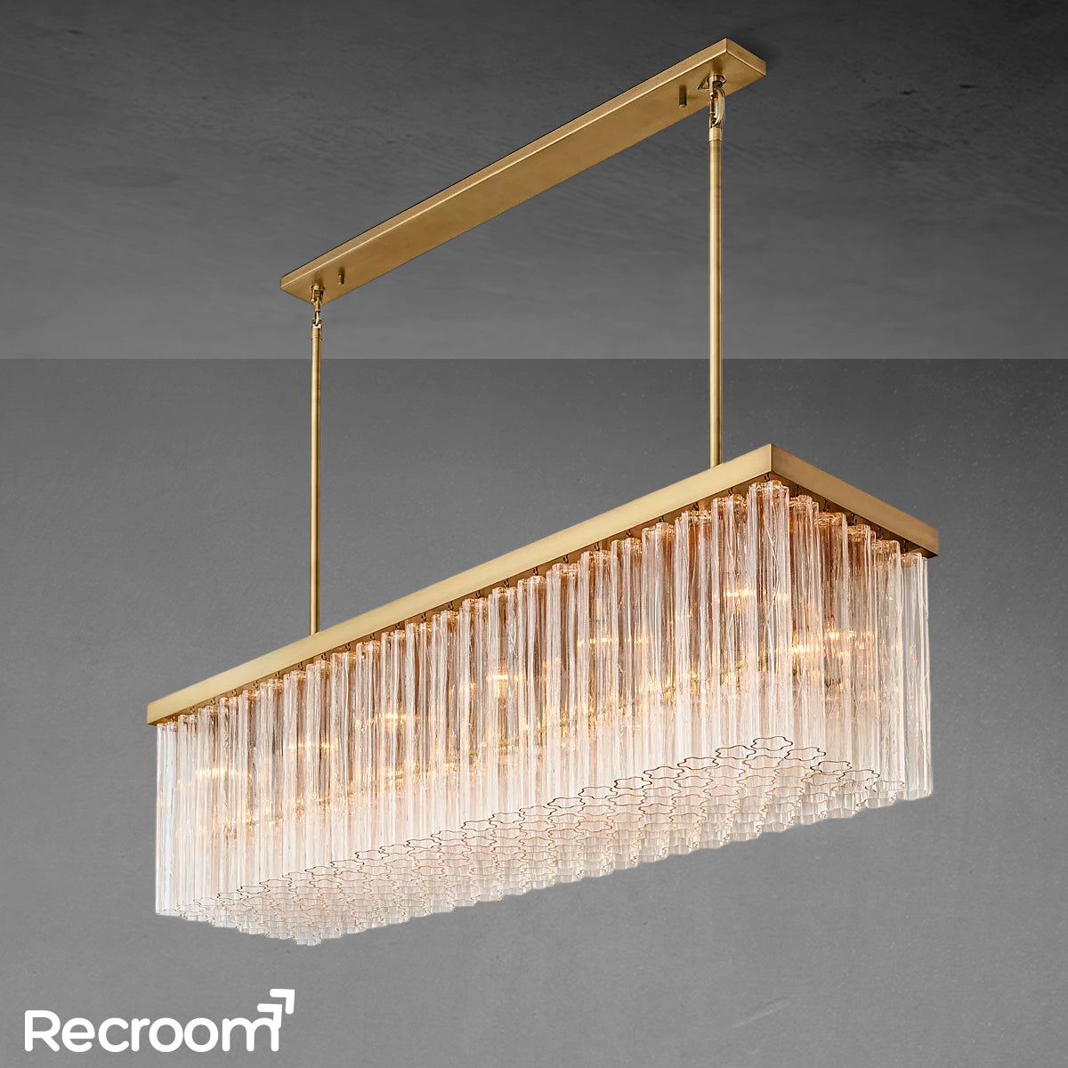 Cielloie Rectangular Chandelier 73” - Zonesus