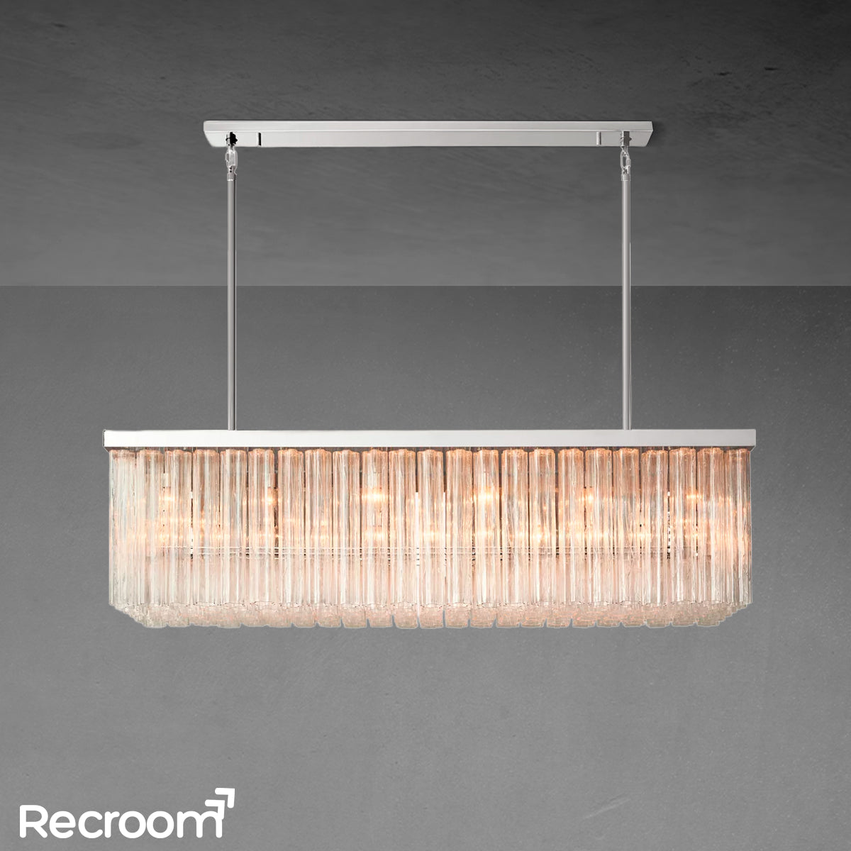Cielloie Rectangular Chandelier 73” - Zonesus