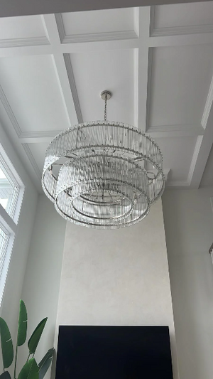 San Marcon Round Chandelier 22" 37" 48" 60" - Zonesus