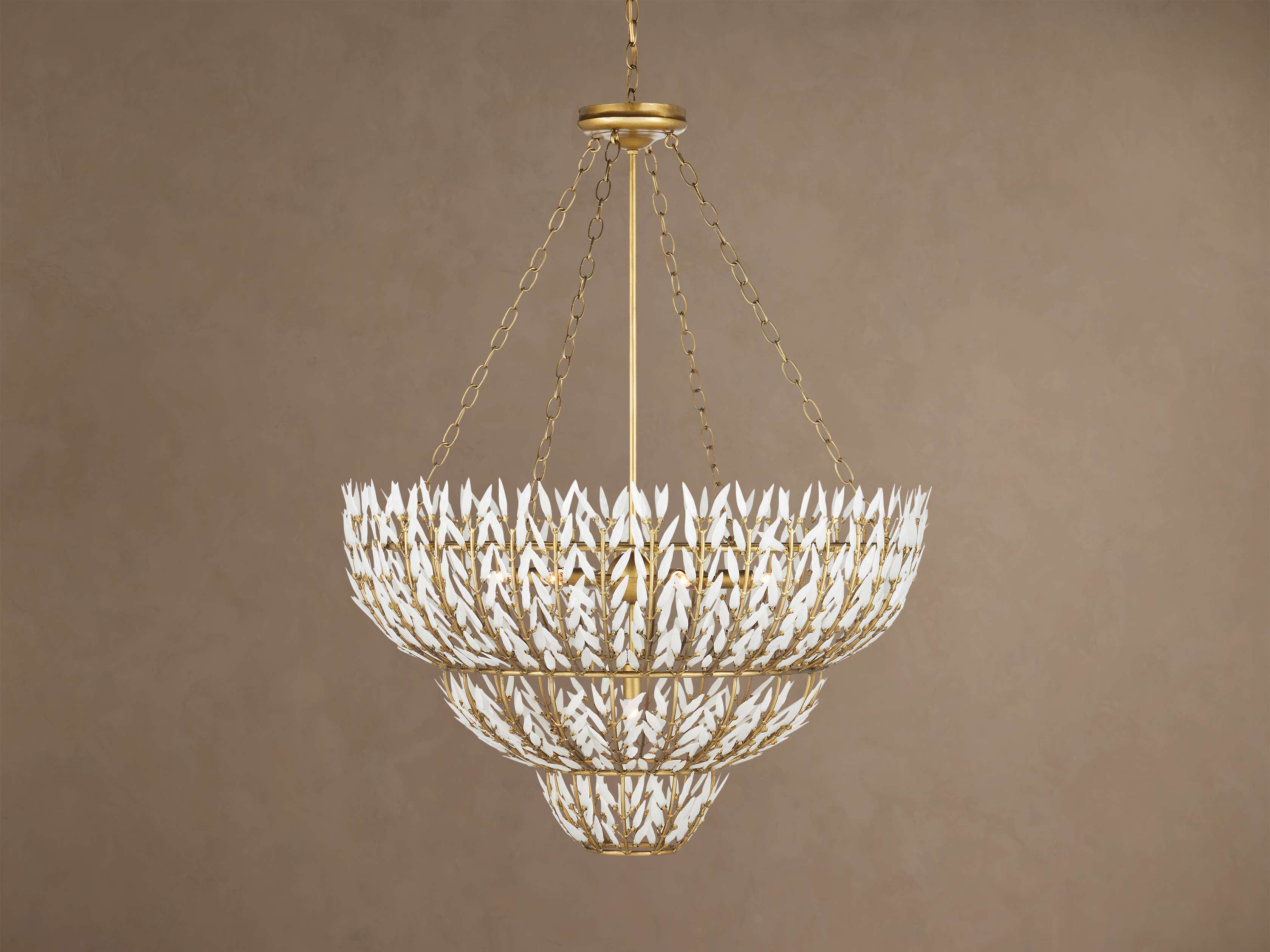 Morrigan Round Chandelier 34'' 56''D - Zonesus