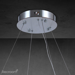 Rivager Lueur Round Chandelier 60" - Zonesus