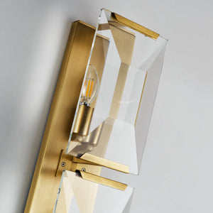 Harllow Crystal Triple Wall Sconce 6“ - Zonesus