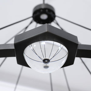 Eclitant Two-Tier Round Chandelier 60" - Zonesus