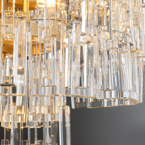 Marige Tiered Round Chandelier 36“ 48” 60“ - Zonesus