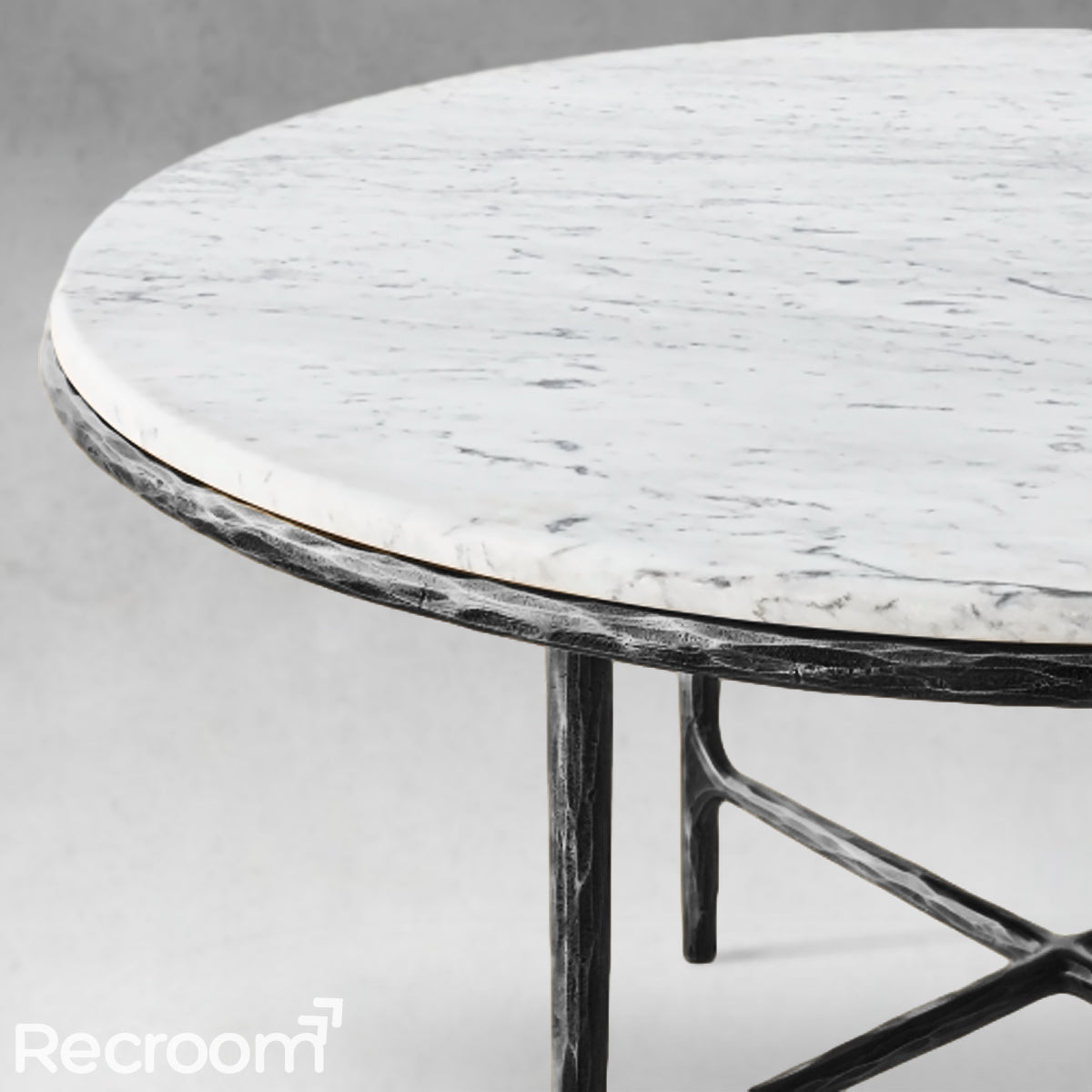 Thaddeo Marble Round Dining Table - Zonesus