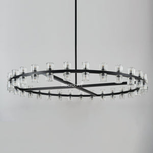 Arcachonest Round Chandelier 60" - Zonesus